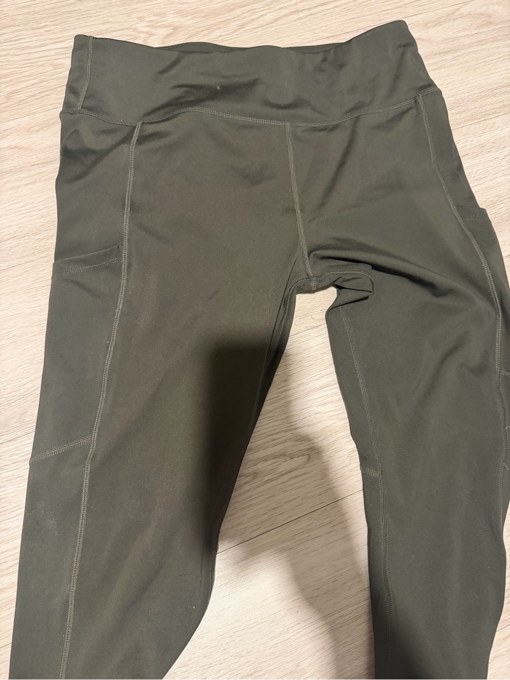 Women’s Olive Green Active Leggings